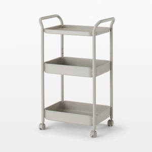 MUJI Kệ Thép Đa Năng Có Bánh Xe