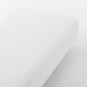 MUJI Vỏ Nệm Washed Cotton - K - Trắng Ngà