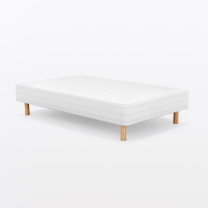 MUJI Nệm Lò Xo Túi Mật Độ Cao - SD (Chân Nệm Bán Riêng)