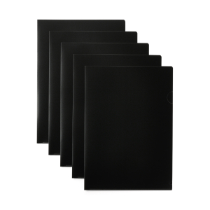MUJI Bìa Nhựa Mỏng Đựng Hồ Sơ - A4 - Đen