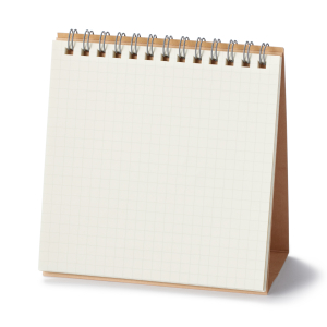 MUJI Tập Ghi Chú Kẻ Ô 36 Tờ Để Bàn