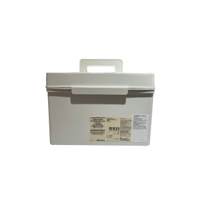 MUJI Hộp Lưu Trữ Đa Năng Có Tay Cầm - Xám Trắng