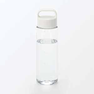 MUJI Bình Nước Có Chia Vạch Dễ Mang Theo - Trắng