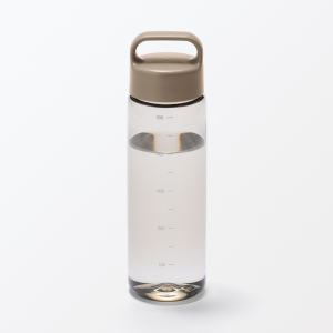 MUJI Bình Nước Có Chia Vạch Dễ Mang Theo - Be Cát