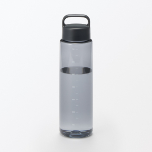 MUJI Bình Nước Có Chia Vạch Dễ Mang Theo - Đen