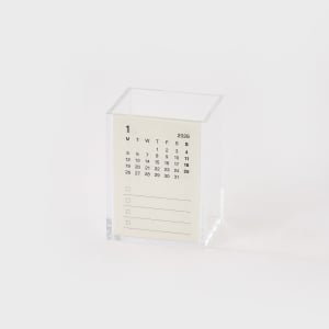 MUJI Hộp Mica Đựng Bút