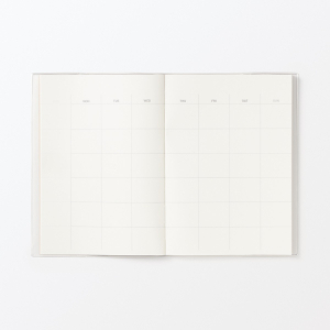 MUJI Undated Planner Monthly/Daily - A5