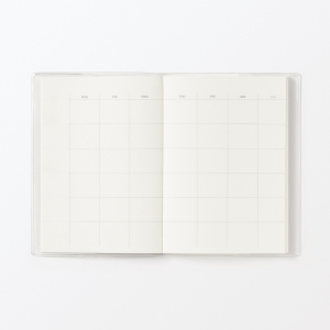 MUJI Undated Planner Monthly/Daily - A6