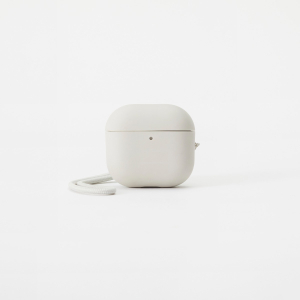 MUJI Ốp Đựng Airpod 4 - Xám Trắng
