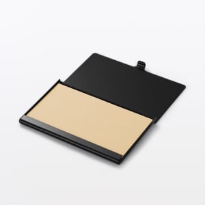 MUJI Hộp Nhôm Đựng Card - 15 Tờ - Đen