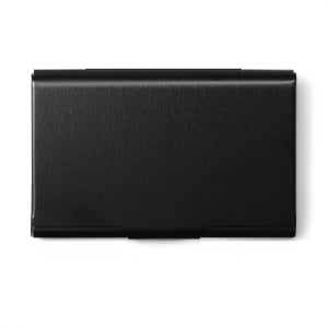 MUJI Hộp Nhôm Đựng Card - 25 Tờ - Đen