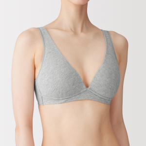 MUJI Áo Ngực Không Gọng Dáng Plunge