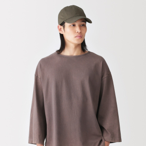 MUJI Mũ Cap Vải Cotton Twill Chống Tia Uv