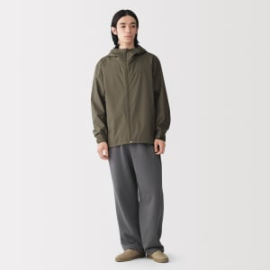 MUJI Áo Khoác Nam Chống Thấm Nước Có Mũ