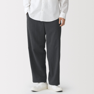 MUJI Quần Nam Co Giãn Thoáng Khí Ống Suông
