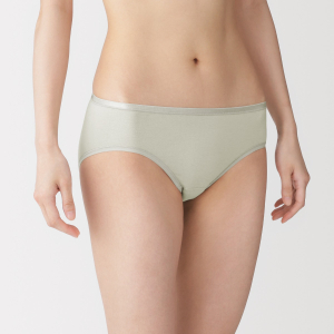 MUJI Quần Lót Cạp Thấp Vải Cotton Co Giãn
