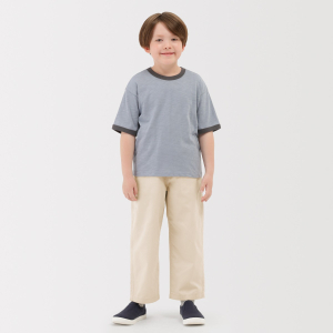 MUJI Quần Vải Nhanh Khô Ống Rộng - Trẻ Em