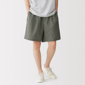 MUJI Quần Short Nam Co Giãn Thoáng Khí 2 Ly