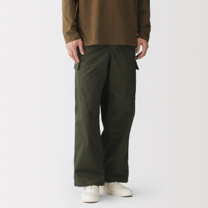 MUJI Quần Cargo Nam Vải Cotton