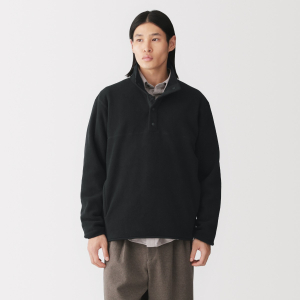 MUJI Áo Pullover Nam Vải Cir Fleece