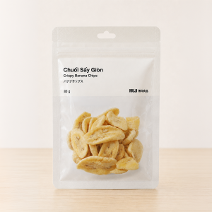 MUJI Chuối Sấy Giòn - 80g