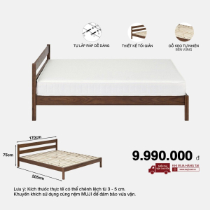 MUJI Acacia Bed Queen