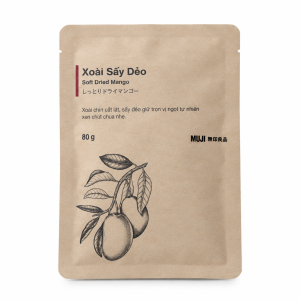MUJI Xoài Sấy Dẻo - 80g