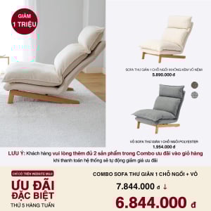 MUJI Ghế/Vỏ Ghế Sofa Thư Giãn 1 Chỗ Ngồi