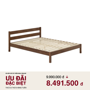 MUJI Acacia Bed Queen