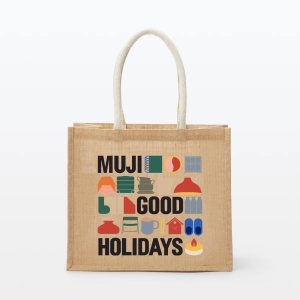 MUJI Túi Jute Holiday A4