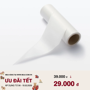 Cuộn Lăn Bụi Thay Thế - Xé Chéo (1 cuộn) - Dành cho Cây Lăn Bụi Thảm