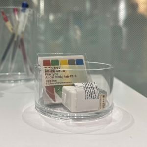 MUJI Ly Mica Có Thể Xếp Chồng - S - Clear