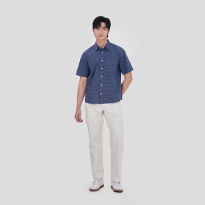 MUJI Quần Denim Ống Suông