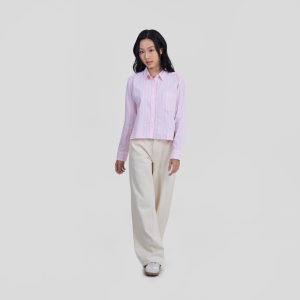 MUJI Quần Denim Nữ Dáng Đứng