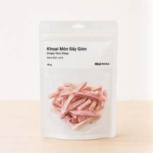 MUJI Khoai Môn Sấy Giòn - 80g