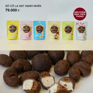 MUJI Sô Cô La Sữa Chua Phủ Hạt Hạnh Nhân Hạt Điềumắc Ca 75g
