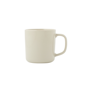 MUJI Cốc Bằng Thép Không Gỉ Có Tráng Men Sứ - Trắng - 490ml